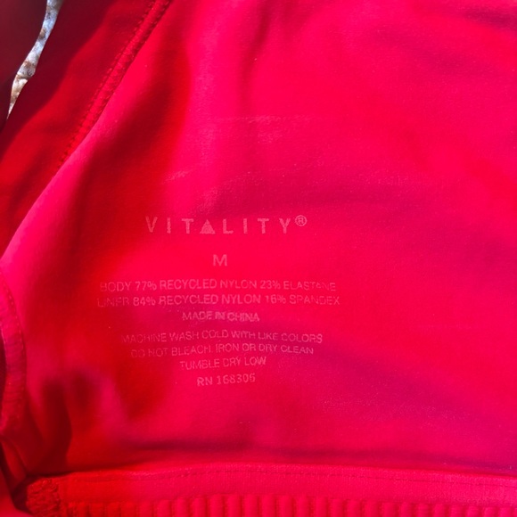 Vitality Women’s Cloud II Square Neck Jumper Cherry Red Medium - Picture 5 of 5